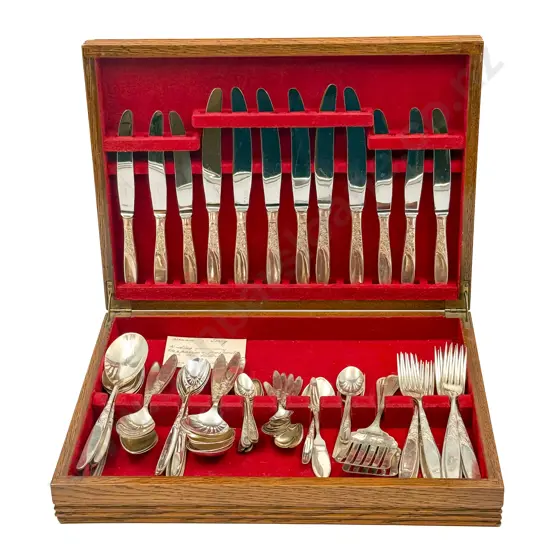 Canteen of Assorted S/P Cutlery Together with Various Other S/P