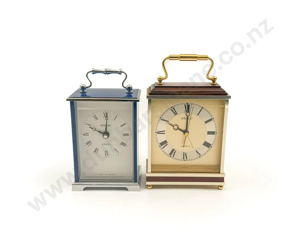 Two Repro Carriage Clocks Image 1++