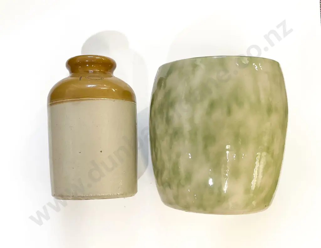 Stoneware Crock with Glazed Crock (no lid) Image 1++
