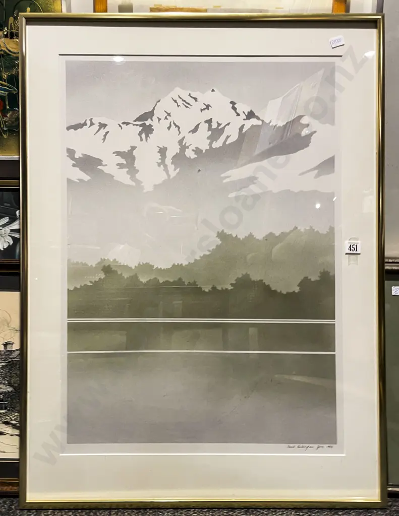David Beckingham - Landscape - Screen Print Image 1++
