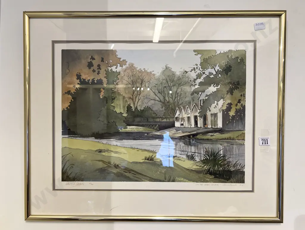 Peter G Leitch - On The Avon River - Ltd Ed Print 4/24 Image 1++
