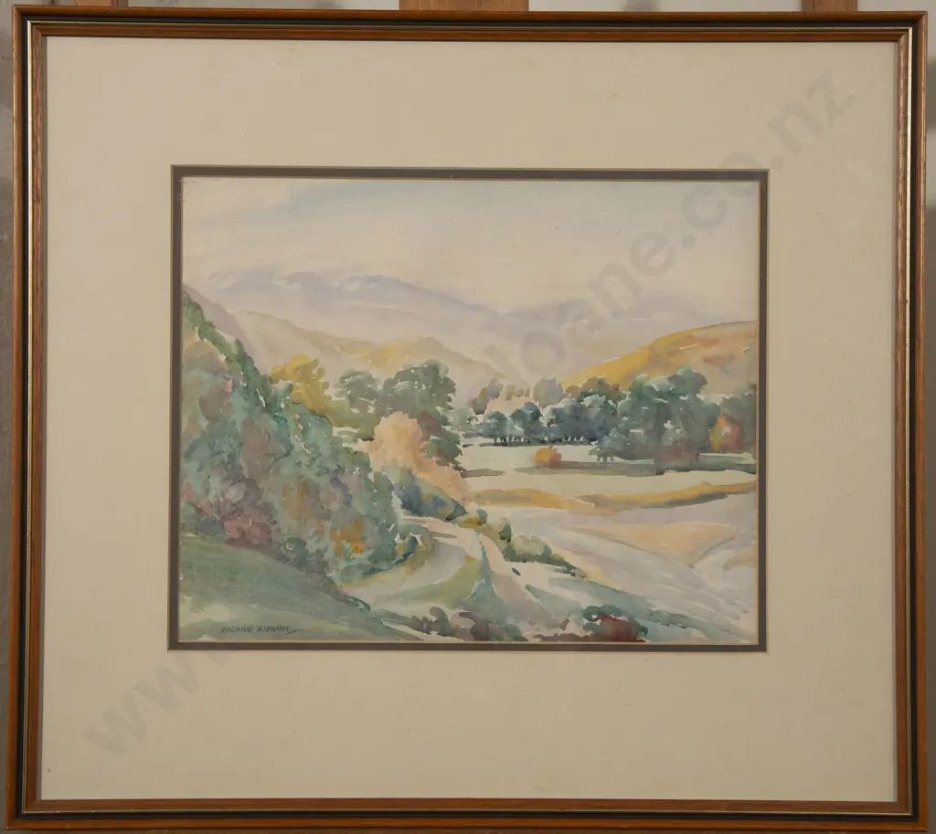 Roland Hipkins (1894 - 1951) - Near Eskdale Hawkes Bay Image 1++