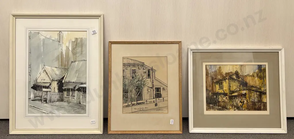 Two Architectural Studies by Peter Leitch & Other Image 1++