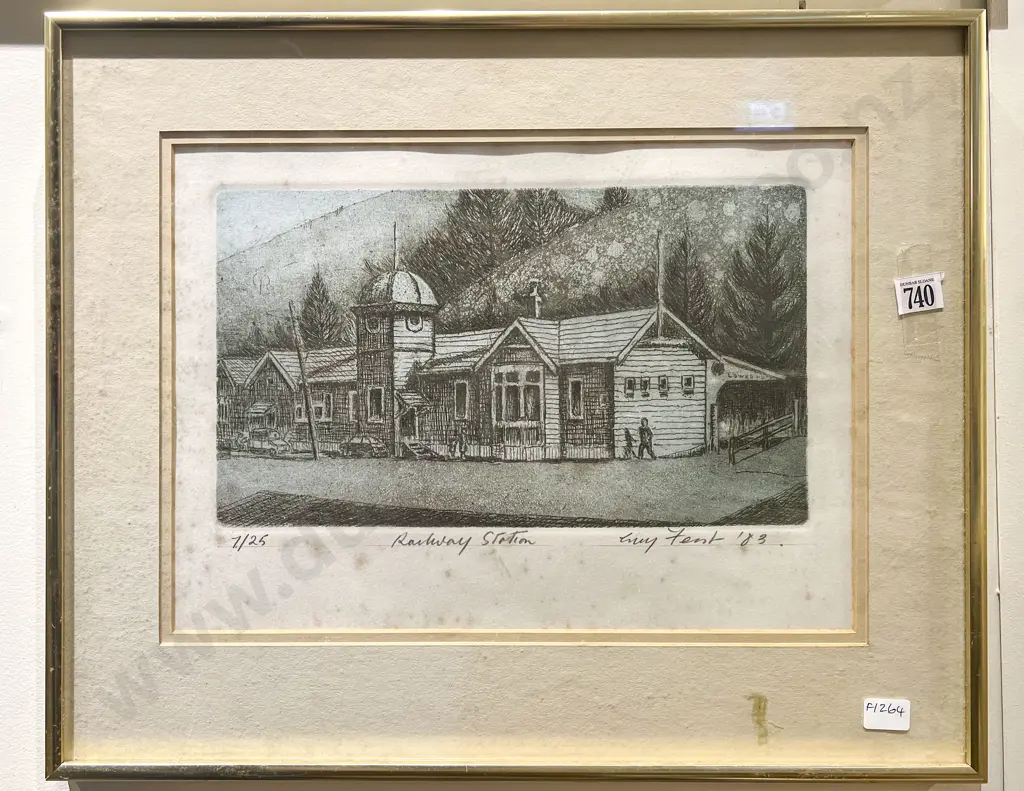 Guy Tent - Railway Station - Ltd Ed Print 7/25 Image 1++
