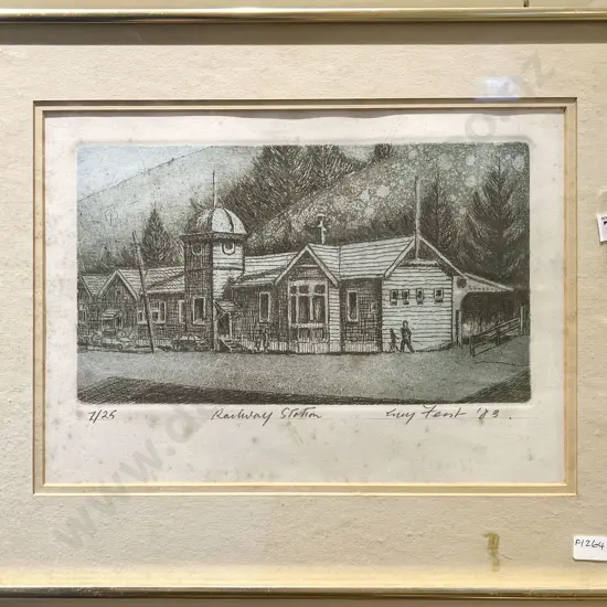 Guy Tent - Railway Station - Ltd Ed Print 7/25