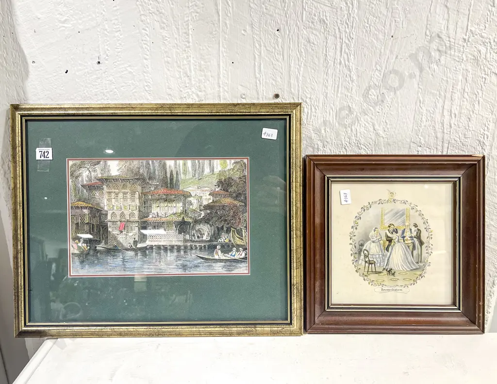 Two Framed Prints Image 1++