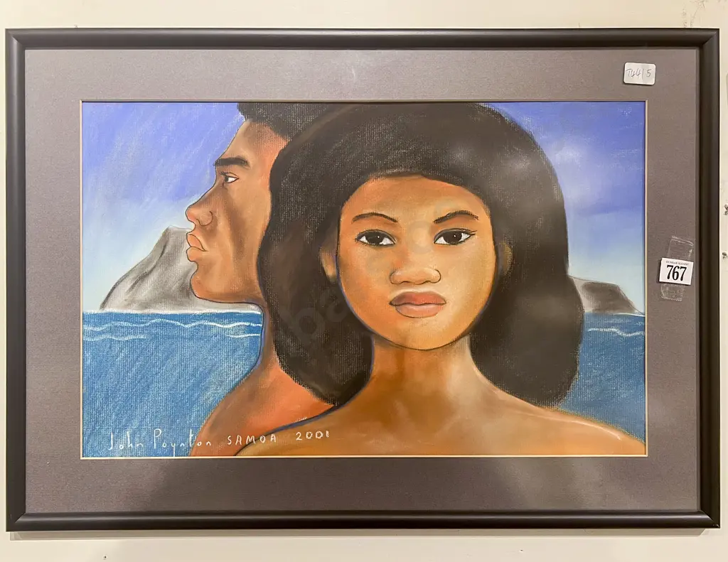 John Poynton - Samoa - Pastel Image 1++