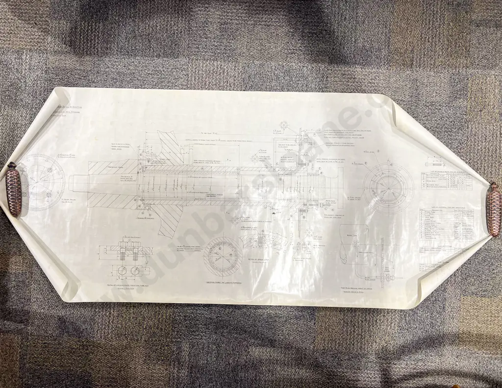 Box of Assorted Blueprints etc Image 1++