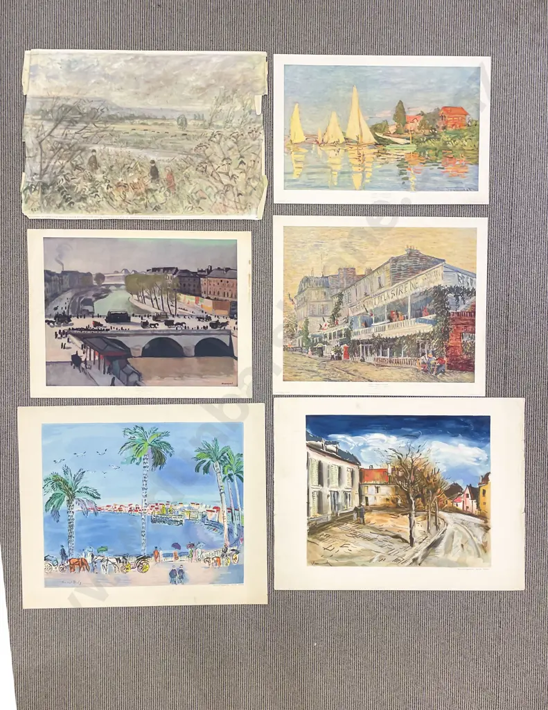 Six Assorted Vintage Old Master Prints (a/f) Image 1++