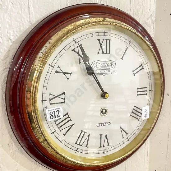 Repro Station Clock