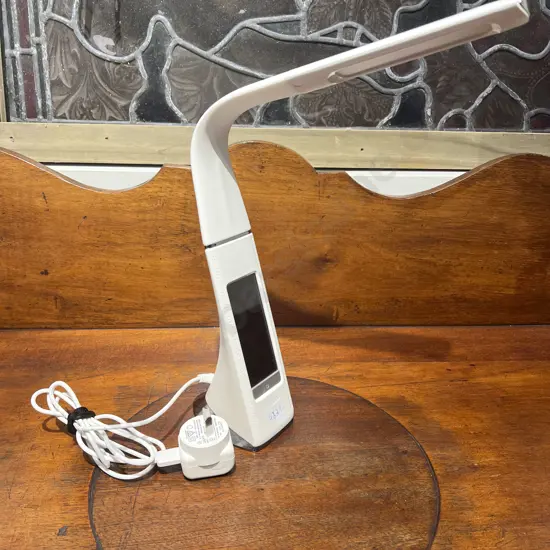 Modern Alarm Clock with LED Flexi Reading Light