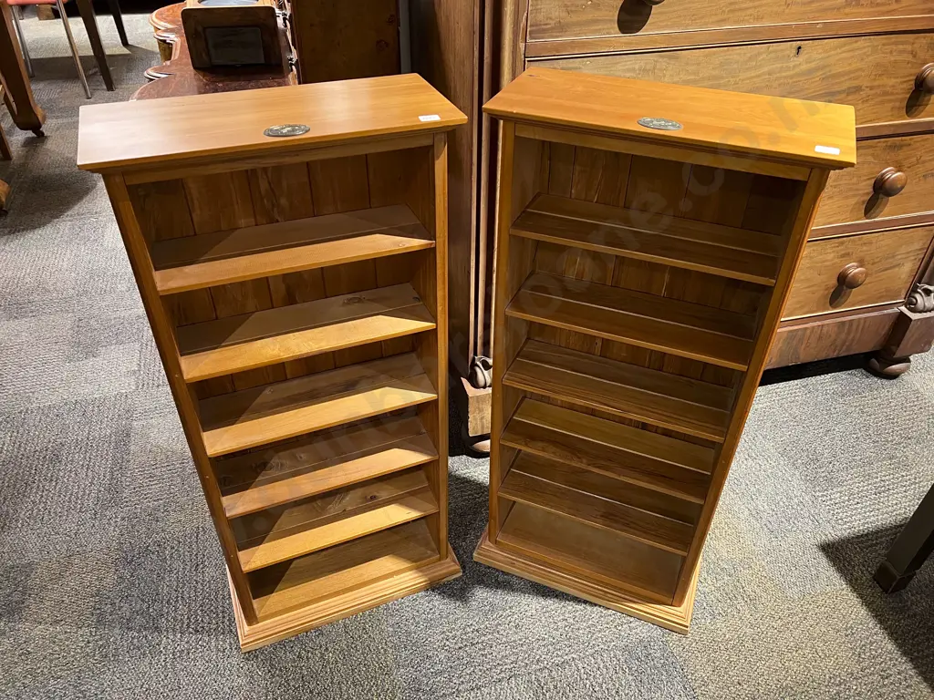 Two CD Racks & CD Cabinet Image 1++