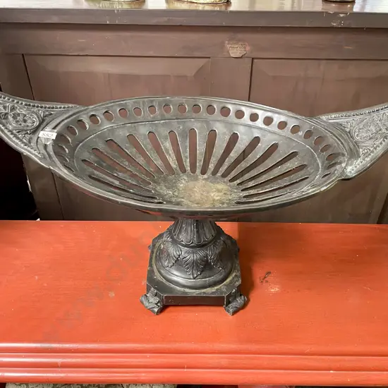 Grecian Style Wrought Metal Planter Stand