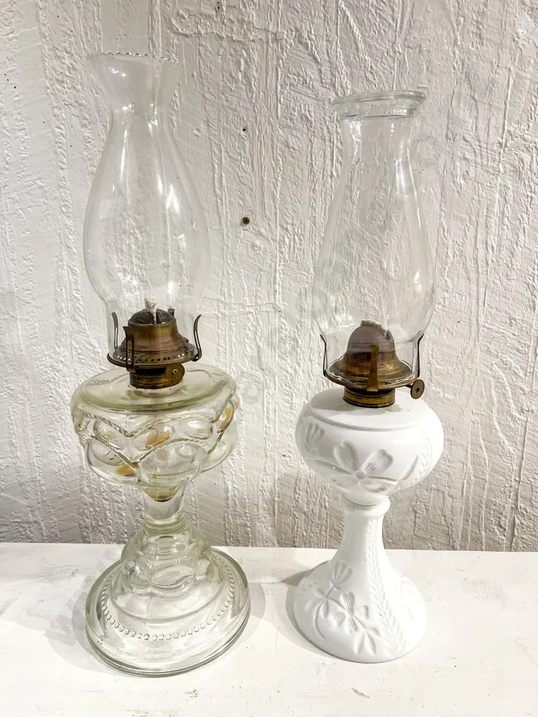 Two Kerosene Lamps Image 1++