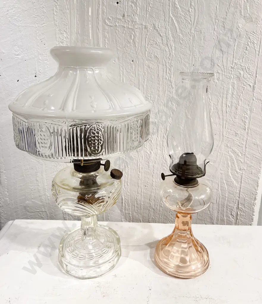 Two Kerosene Lamps Image 1++