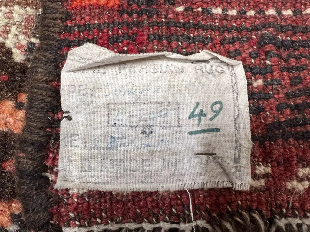 Iranian Shiraz Wool Rug Image 1++
