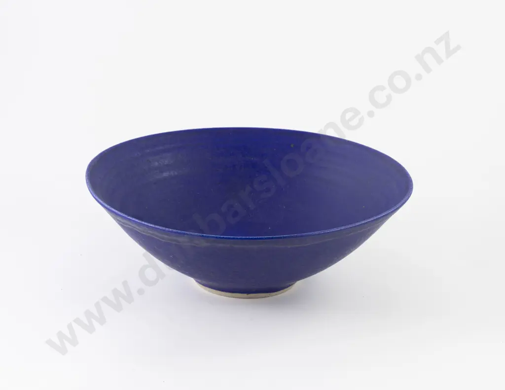 John Parker Ultramarine Glazed Table Bowl Image 1++