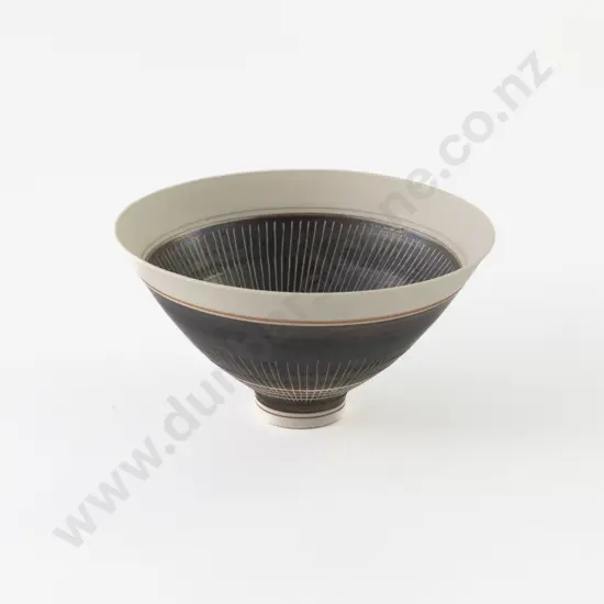 Linda Forrest Porcelain Footed Bowl
