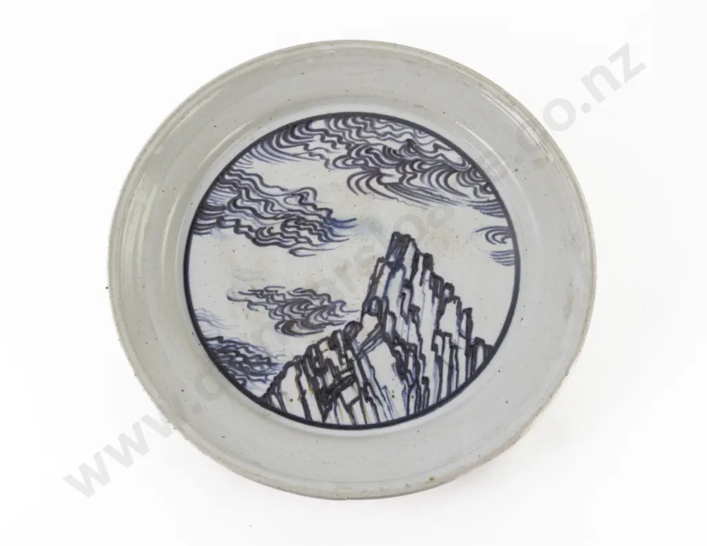 Large Roy Cowan Stoneware Charger Image 1++
