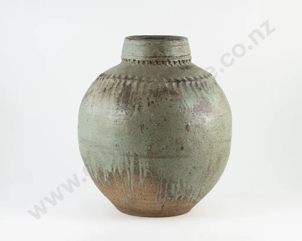 Large Juliet Peter Semi Glazed Floor Vase Image 1++