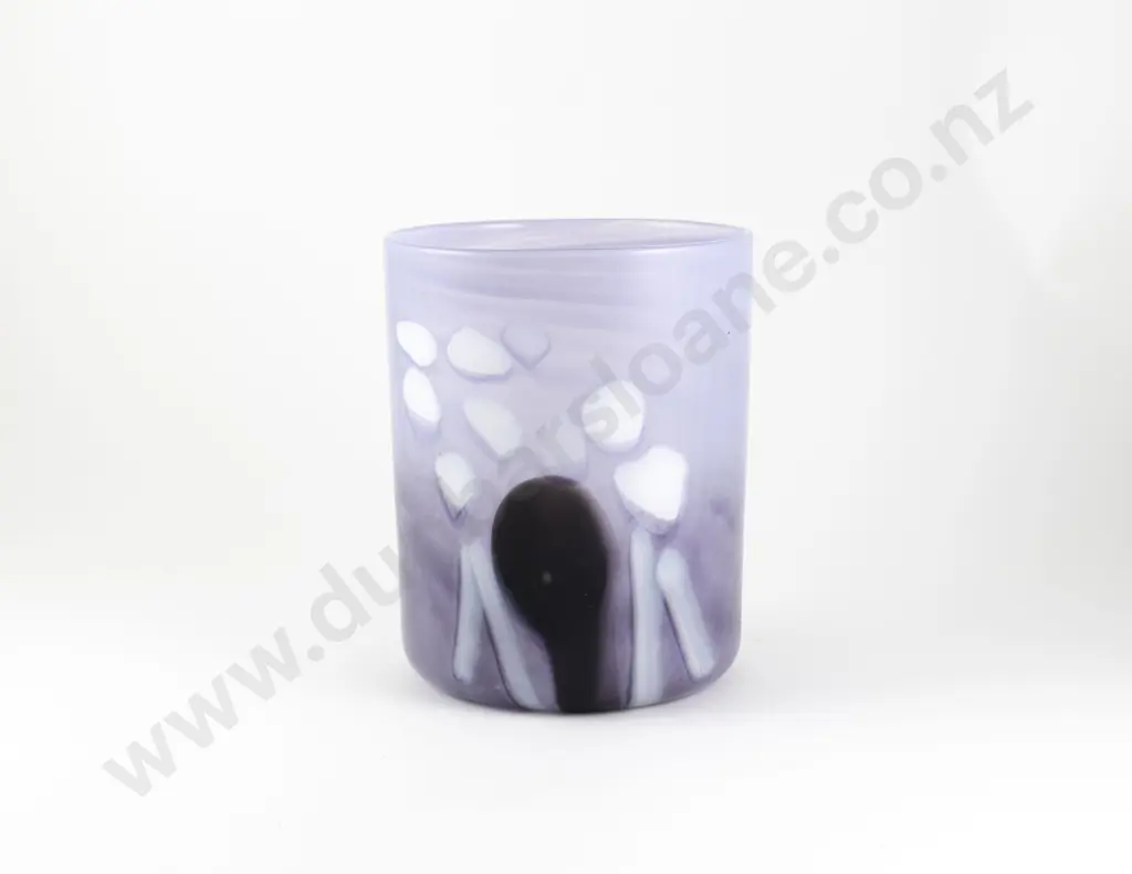 Tony Keupfer Cylindrical Glass Vase Image 1++