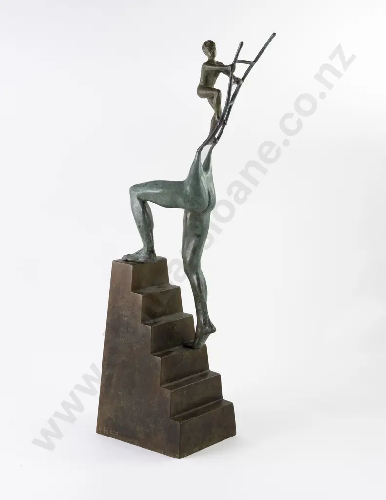 Bronze Figural Sculpture Image 1++