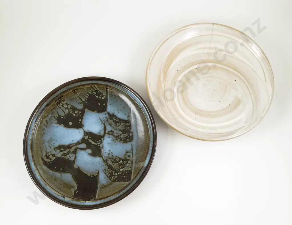 Large Ross Mitchell-Anyon Shallow Bowl & Other Image 1++