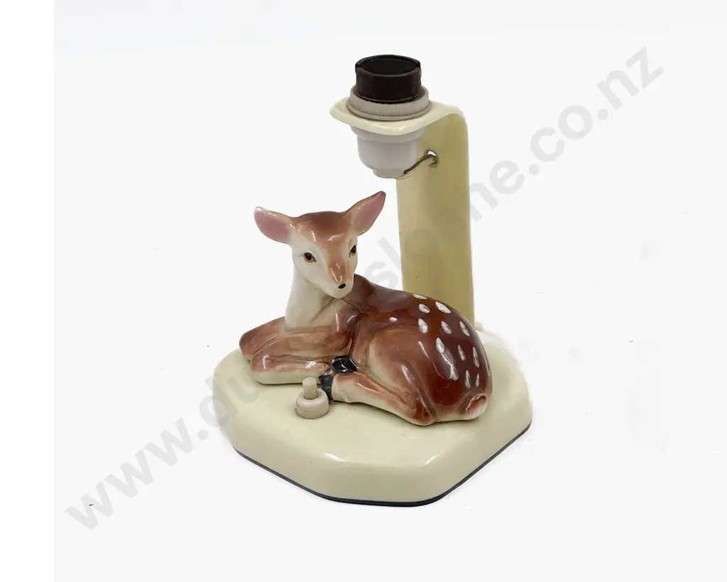 Crown Lynn Bambi Lamp Base Image 1++
