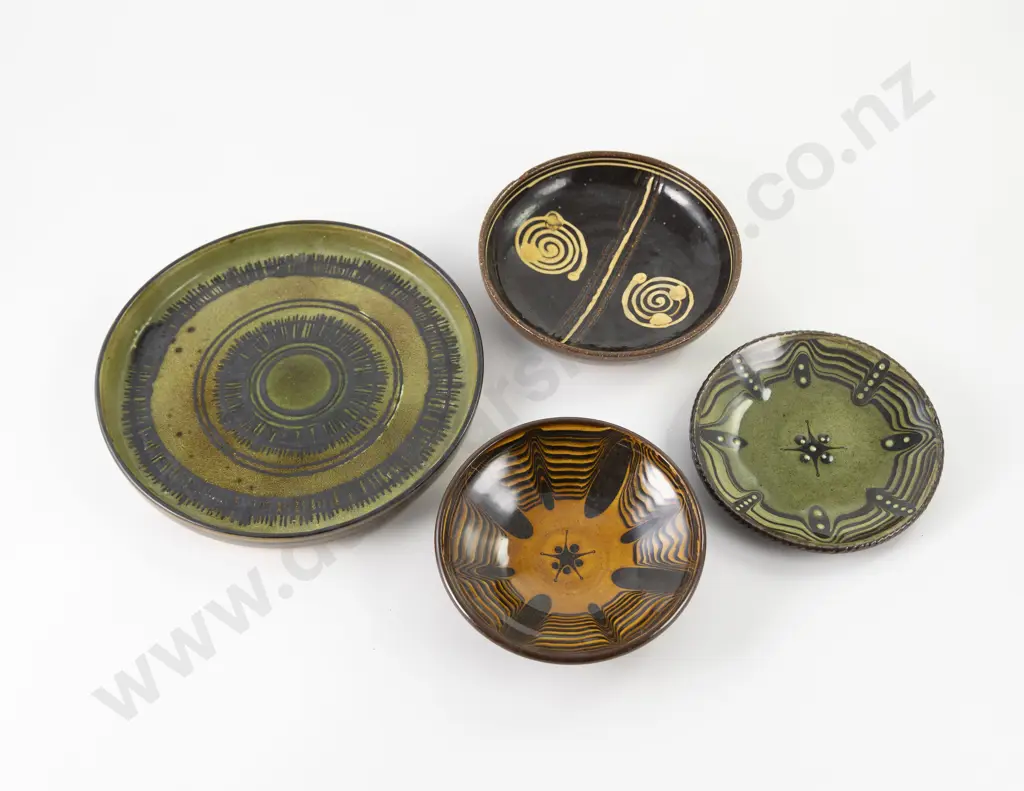 Bath Pottery S. J. Platter Image 1++