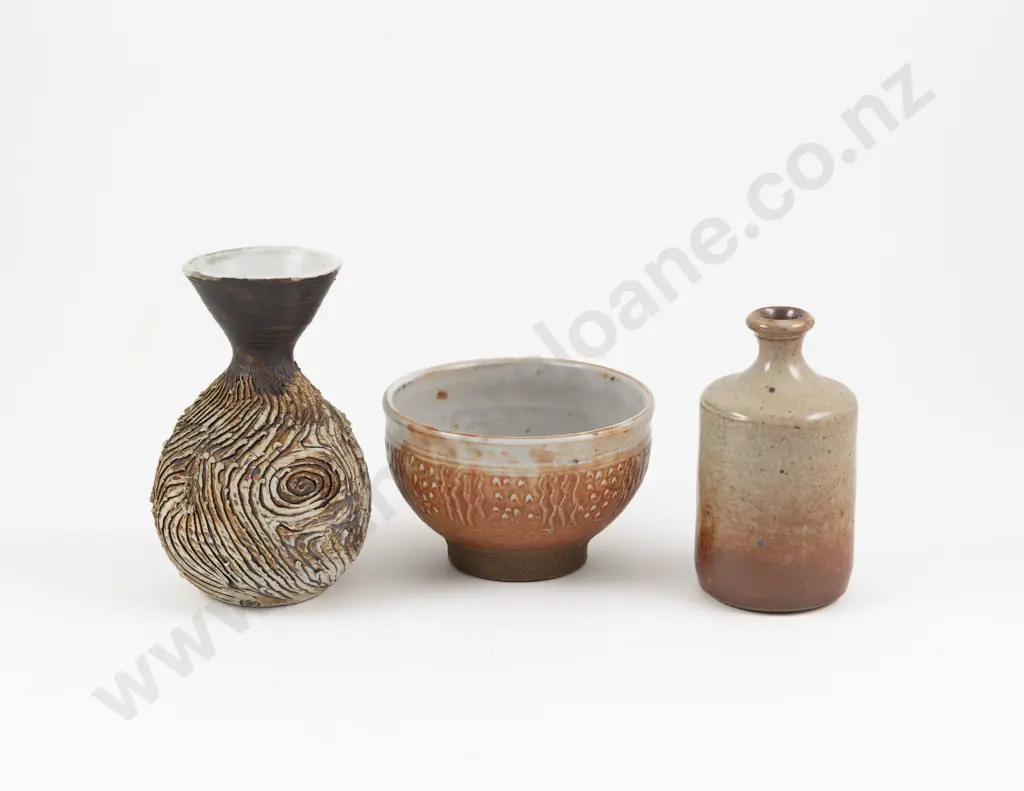 Three Pieces NZ Pottery Image 1++