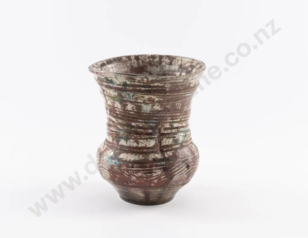 NZ Studio Pottery Vase Image 1++