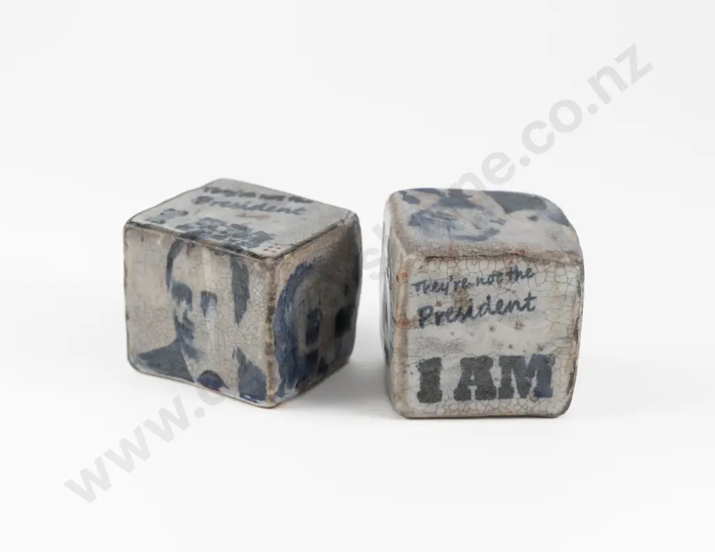 Two Nicola Dench "I am" Cubes Image 1++