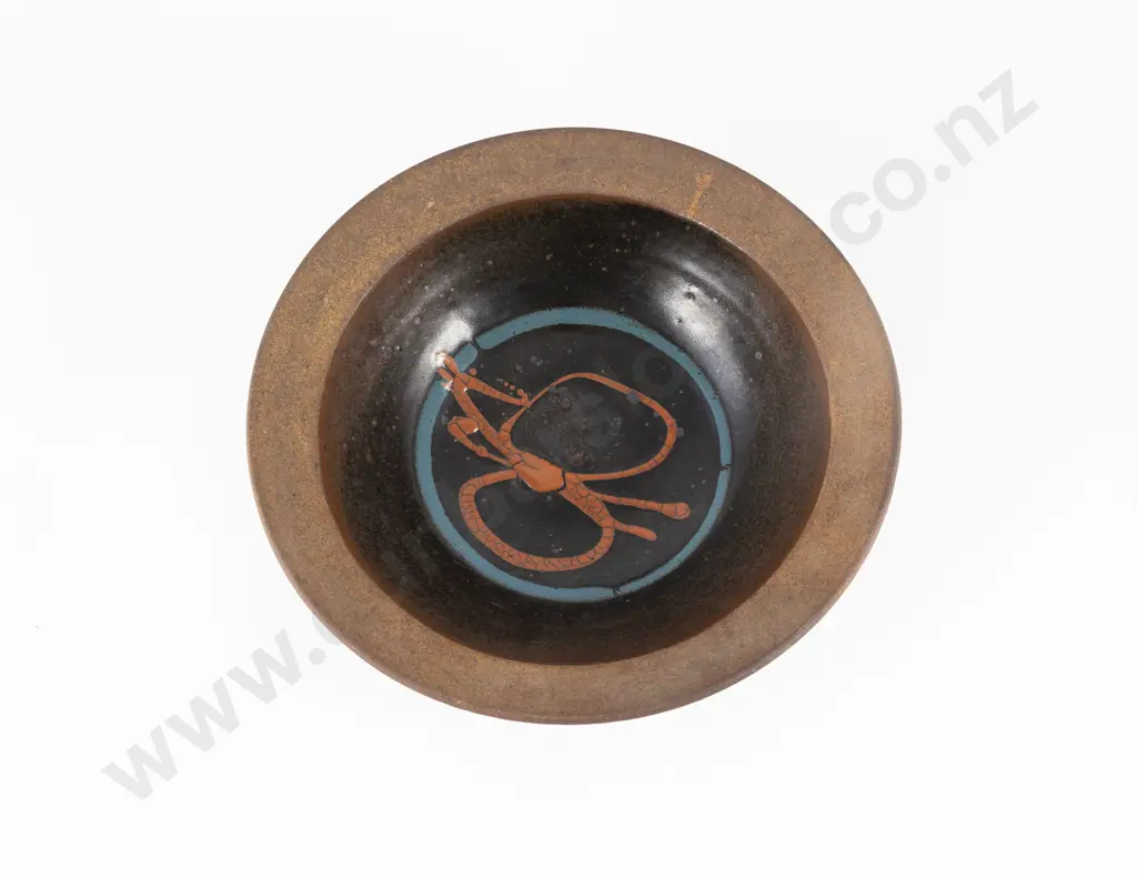 Warren Tippet Semi-Glazed Terracotta Deep Bowl Image 1++