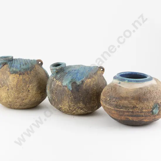 Three Muriel Moody Vessels