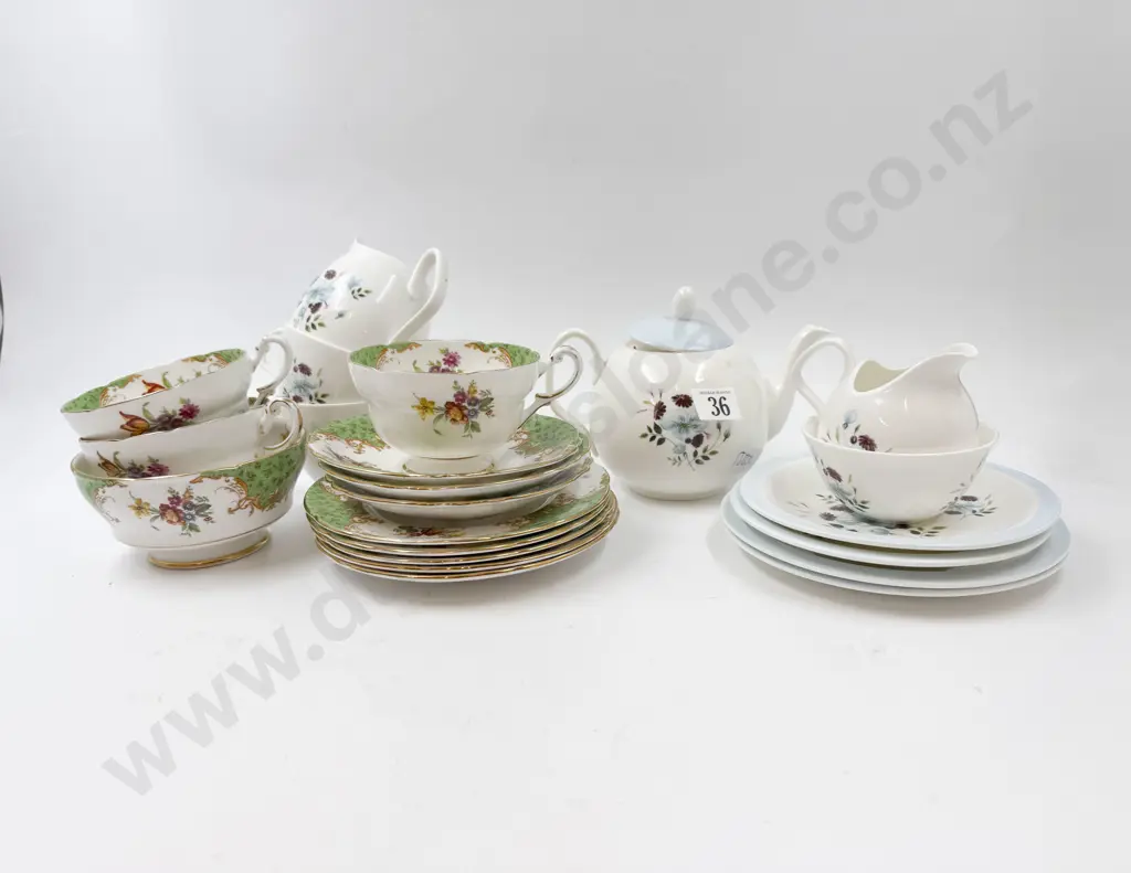 Foley "Lorraine" Breakfast Set and Paragon China Image 1++