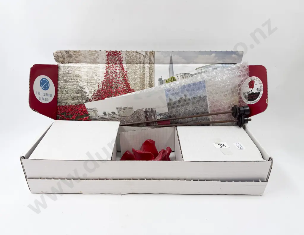 Boxed Three 2014 Tower of London Poppies Image 1++