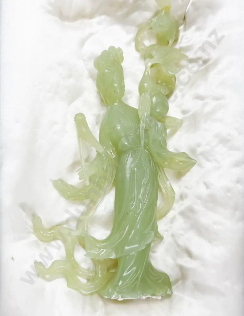 Cased Jade Style Chinese Immortal Goddess Image 1++