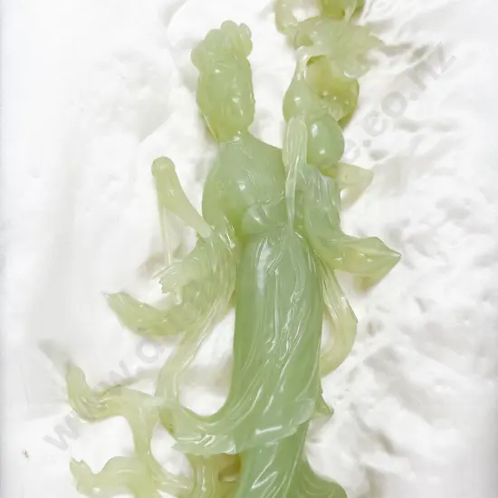 Cased Jade Style Chinese Immortal Goddess