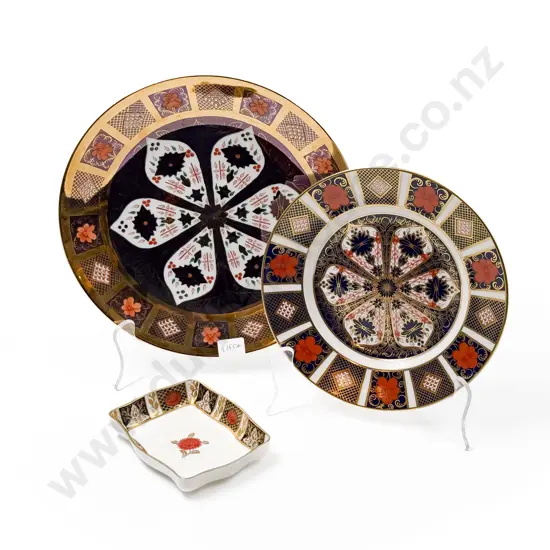 Three Imari Dishes
