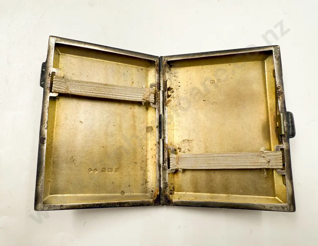 Gold Plated Pocket Watch & S/S Cigarette Case Image 1++
