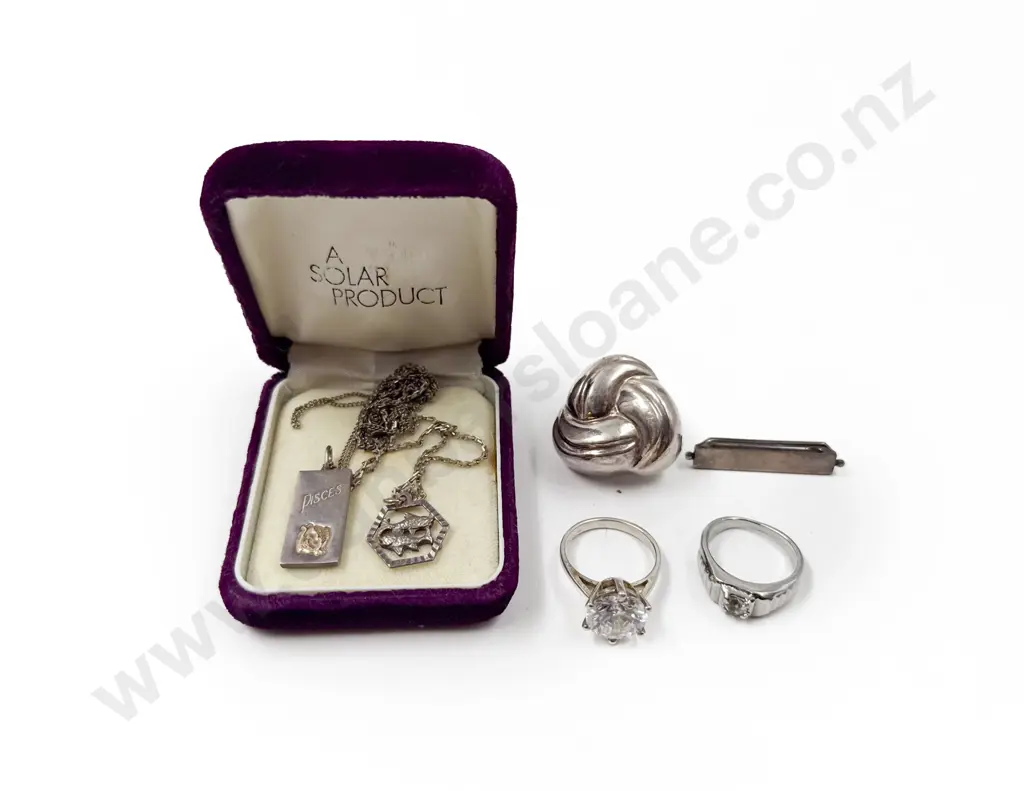 Small Quantity of Assorted S/S Jewellery etc Image 1++