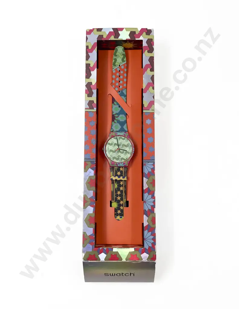 Boxed Ltd Edition As New "Sliding Doors" Swatch Watch Image 1++