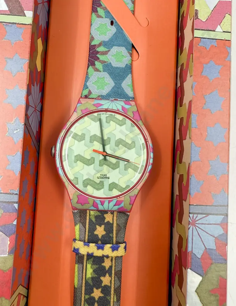 Boxed Ltd Edition As New "Sliding Doors" Swatch Watch Image 1++