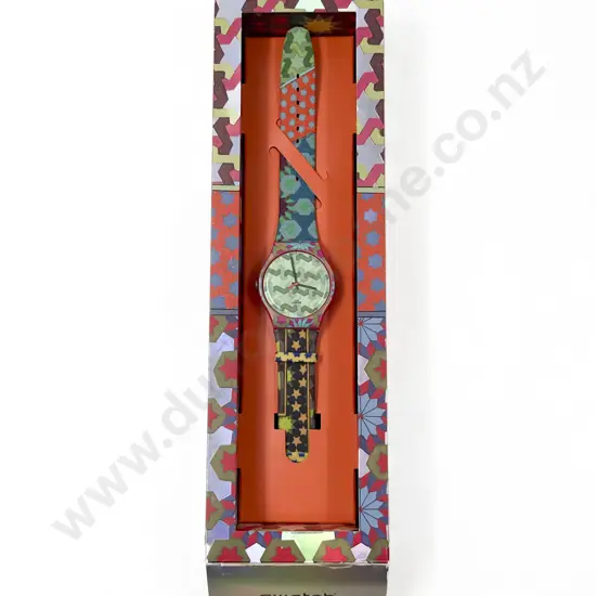 Boxed Ltd Edition As New "Sliding Doors" Swatch Watch