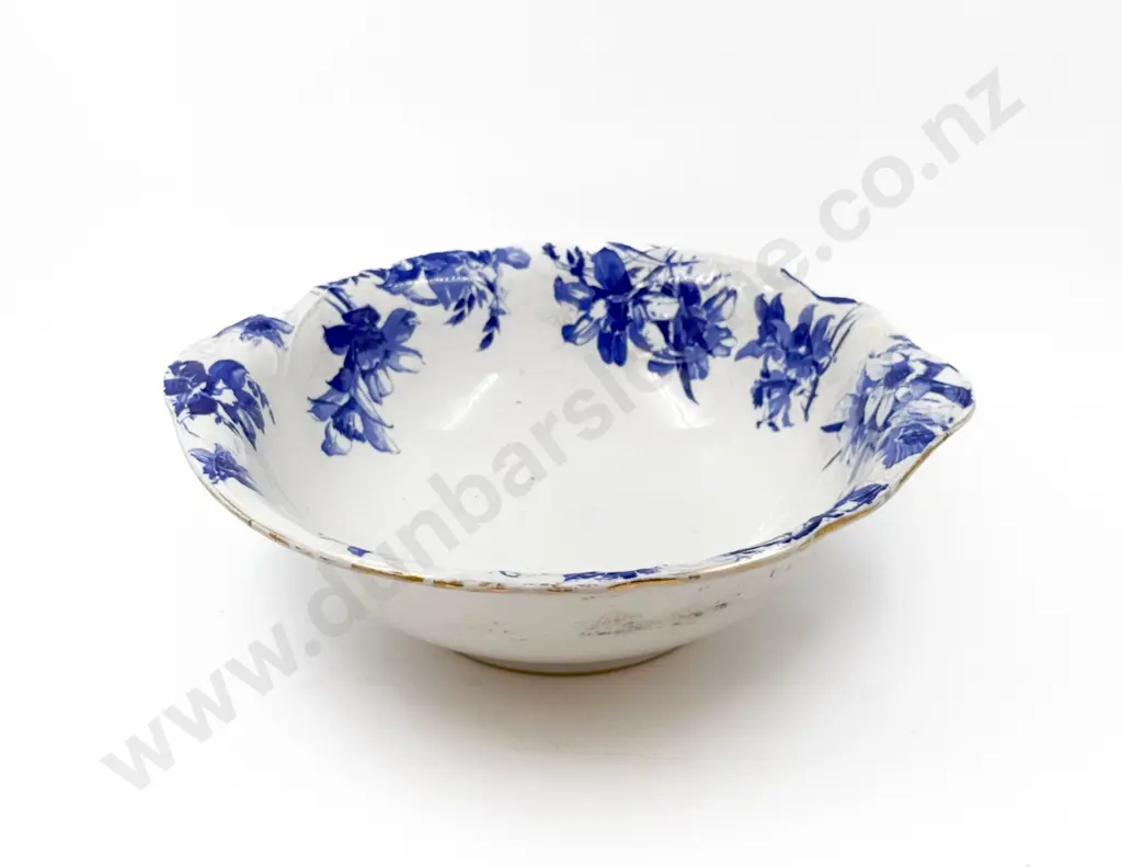 Royal Doulton Blue & White Wash Basin Image 1++