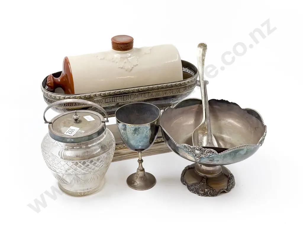 Stoneware Hot Water Bottle & Assorted S/P Image 1++