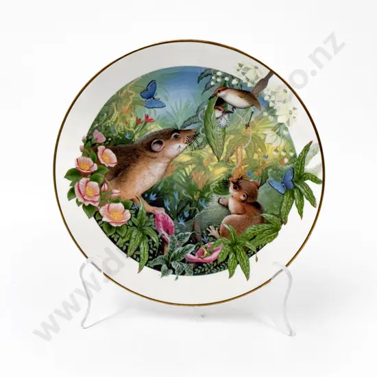 Three Boxed Royal Doulton Comm. Plates