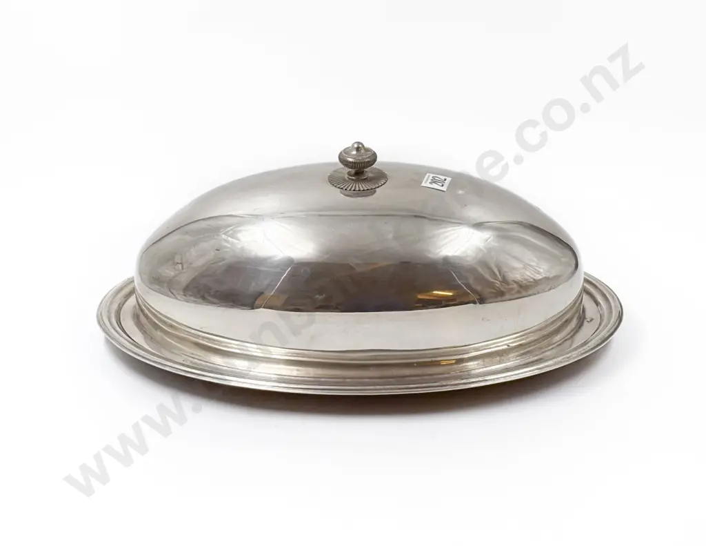 S/P Lidded Game Serving Platter Image 1++