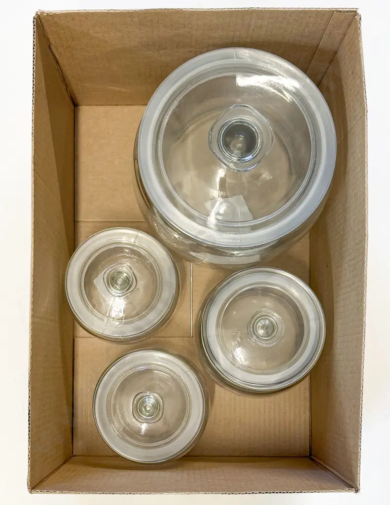 Three Boxes of Assorted Lolly Jars Image 1++