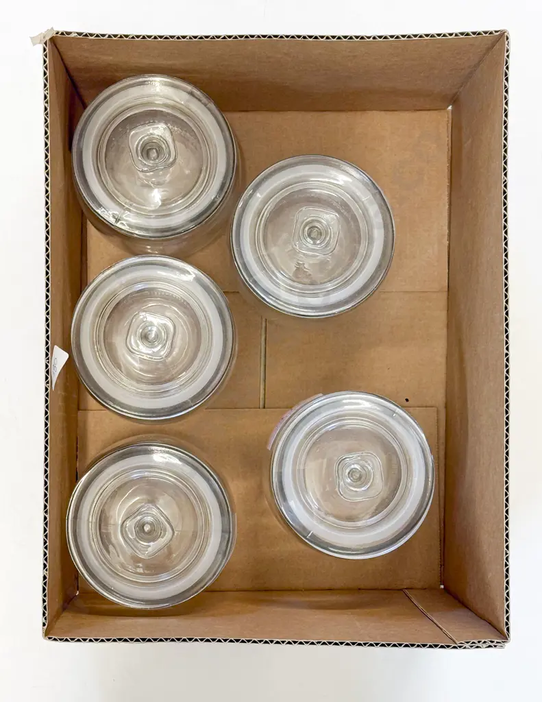 Three Boxes of Assorted Lolly Jars Image 1++